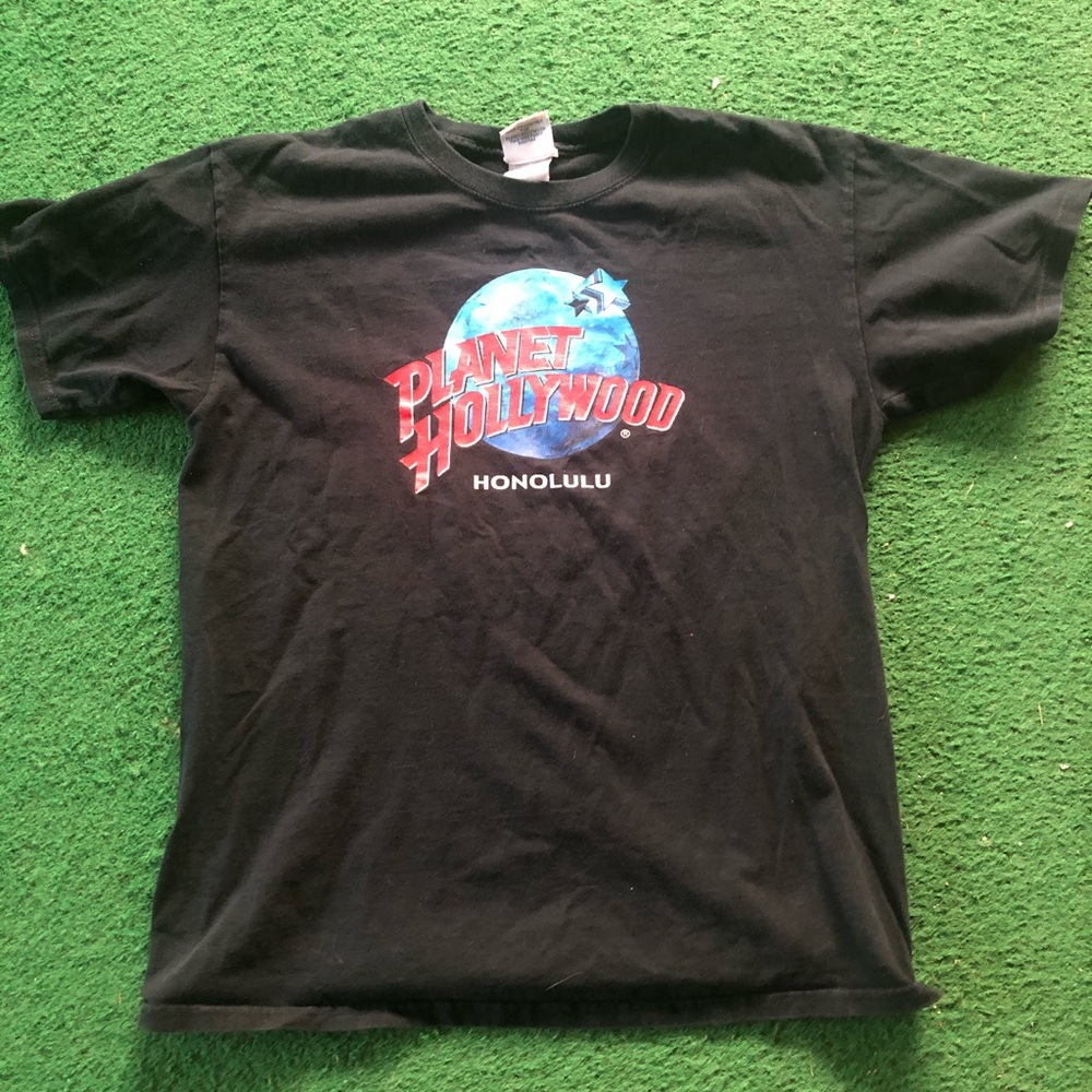Vintage 1998 Planet Hollywood Honolulu Tee Shirt